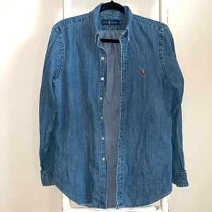 Ralph Lauren Denim top SMALL